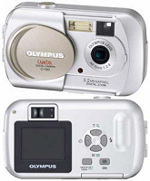 Отдается в дар фотоаппарат OLYMPUS С-160