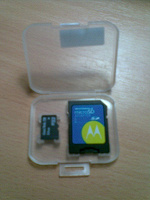 Отдается в дар Карта памяти micro SD 64 Мб и адаптер