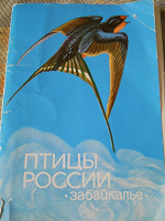 Отдается в дар Птицы России (Забайкалье) — открытки