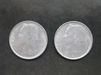Отдается в дар Бельгия 1 франк 1973 г