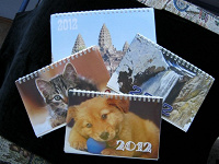 Отдается в дар Календари настольный на 2012 год