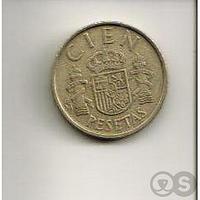 Отдается в дар Монета cien pesetas