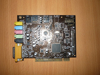 Отдается в дар Звуковая карта sound blaster live!