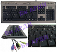 Отдается в дар клавиатура A4Tech KL-7MU