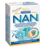 Отдается в дар Nestle Нестле Нан 1 Молочная смесь, готовая к употреблению