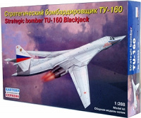 Отдается в дар Сборная моделька самолета Ту-160