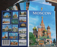 Отдается в дар Набор открыток с видами Москвы