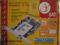 Отдается в дар DVB карта SkyStar 2