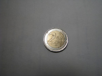 Отдается в дар монета 2 евро Испания