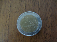 Отдается в дар 2 евро Германия 2002