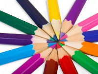 Отдается в дар цветные карандаши