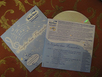 Отдается в дар Музыкальный диск (подарки от Nutrilon)