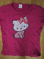 Отдается в дар Розовая футболка Hello Kitty 46р