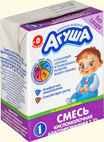 Отдается в дар мой првый дар — кисломолочная агуша 2, 10 шт