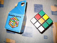 Отдается в дар Кубик Рубика времен застоя.