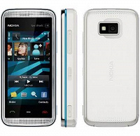 Отдается в дар Дарю смартфон Nokia 5530 Xpress Music white blue