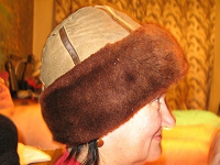 Отдается в дар Натуральная шапка женская