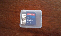 Отдается в дар Карта памяти SD 64 Mb