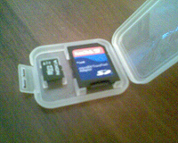 Отдается в дар Переходничек с MicroSD на SD