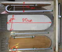 Отдается в дар Доска гладильная настольная, складная