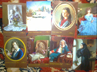 Отдается в дар Календарики с картинами Шилова
