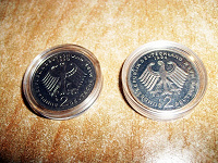 Отдается в дар Монеты юбилейные Германия