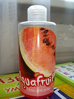Отдается в дар Гель для душа Aquafruit Арбуз