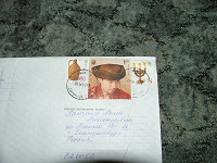 Отдается в дар Марки с конверта, Украина