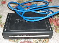 Отдается в дар ADSL модем D-Link