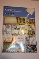 Отдается в дар набор марок со всего мира для коллекционеров