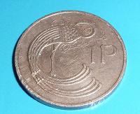 Отдается в дар Монета Ирландии