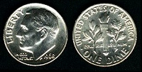 Отдается в дар монетка one dime