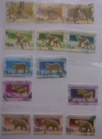Отдается в дар Russian definitive stamps // Набор стандартов России 2008 год
