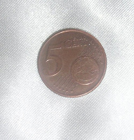 Отдается в дар Монета 5 евроцентов, Нидерланды