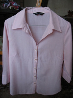 Отдается в дар Розовая рубашка, р-р 38 Euro (44)