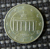 Отдается в дар Монета: 10 евроцентов (Германия)
