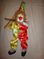 Отдается в дар Игрушка — марионетка Клоун