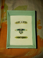 Отдается в дар Тройное кольцо от Avon