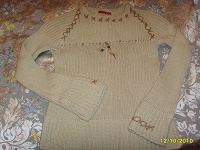 Отдается в дар свитер крупной вязки