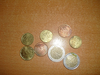 Отдается в дар Пригоршня евро