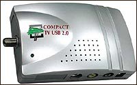 Отдается в дар TV тюнер GreenWood T101U Compact TV USB2.0 внешний Retail