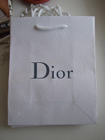 Отдается в дар Подарочные пакеты Dior