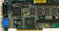 Отдается в дар PCI Видеокарта Matrox Millenium 2