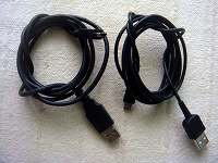 Отдается в дар 2 кабеля USB — mini-USB