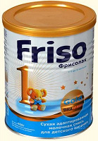 Отдается в дар смесь Friso Gold заменитель молока от 0-6 мес.