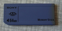 Отдается в дар карта памяти Memory Stick