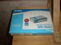 Отдается в дар ADSL модем D-Link