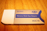 Отдается в дар Memory Stick Duo Adaptor