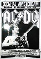 Отдается в дар Фото-реклама 1986 года группы AC DC