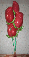 Отдается в дар Фольгированые воздушные шары Розы